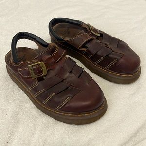 Dr. Martens Bark Grizzly 8332 Closed Toe Sandals